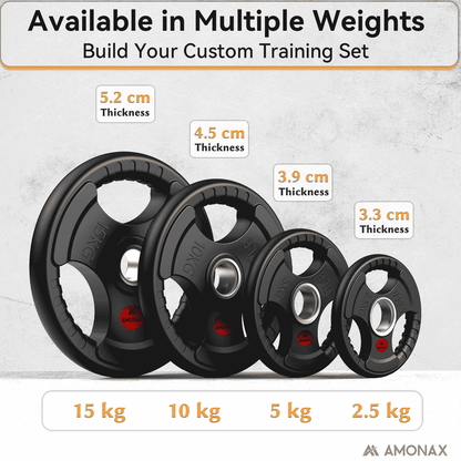 Olympic Rubber Weight Plates – Training Plates Set
