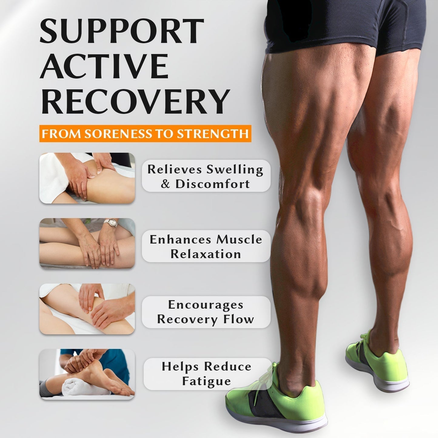 Leg Compression Massager for Pain and Circulation