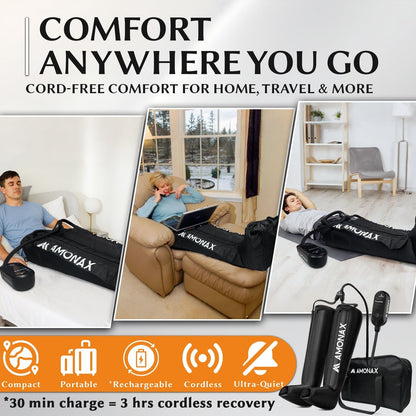 Leg Compression Massager for Pain and Circulation