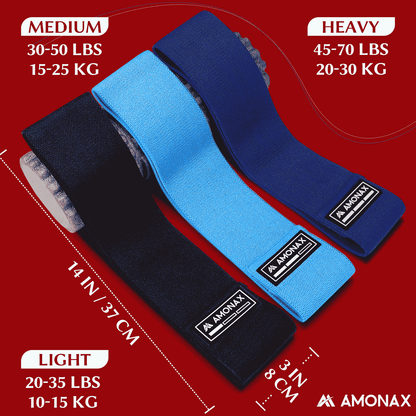 Fabric Resistance BandsBands for Glute and Leg Training