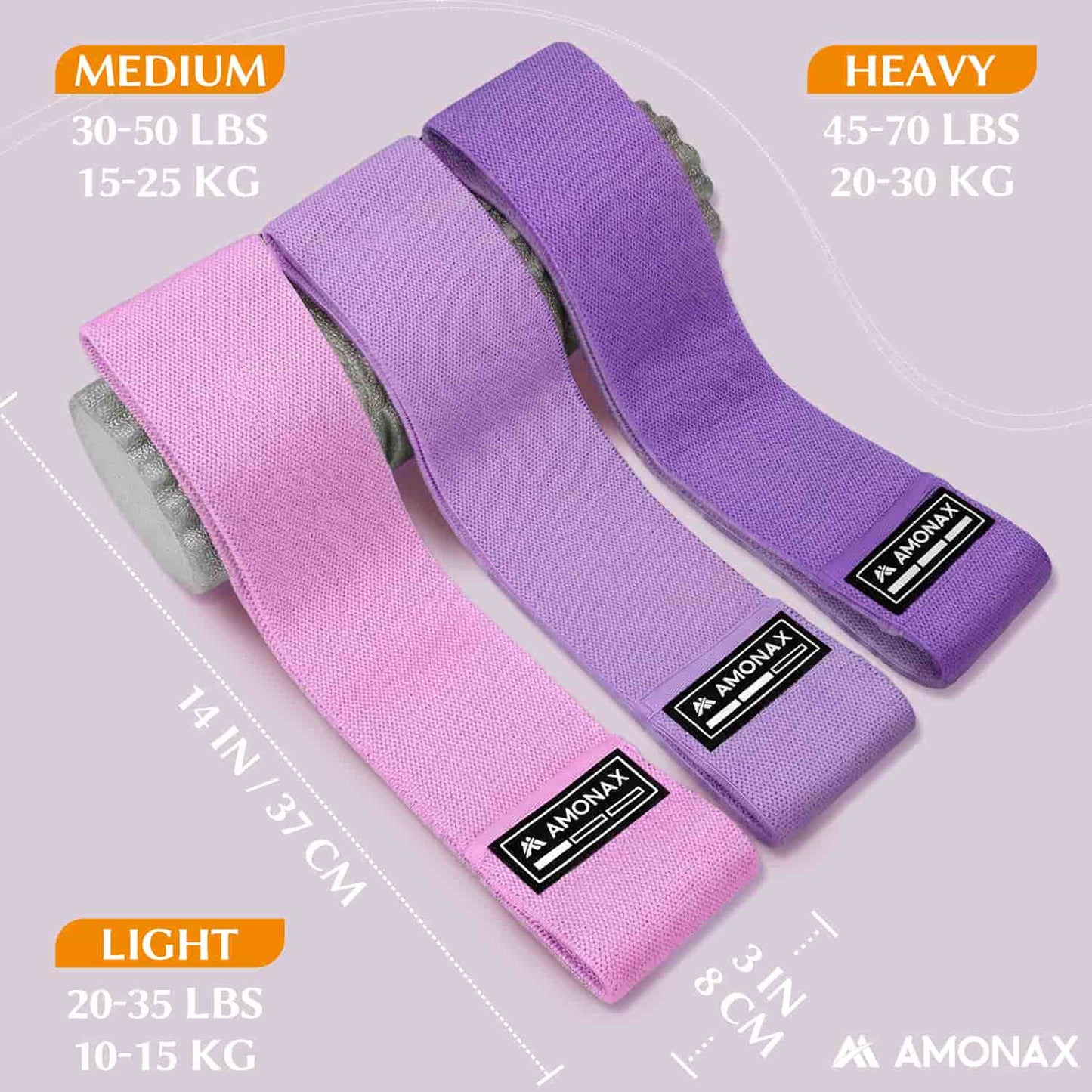 Fabric Resistance BandsBands for Glute and Leg Training