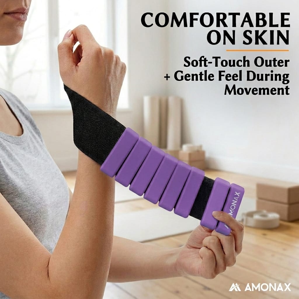 Adjustable Wrist Weights for Yoga, Walking & Home Workout - – 1lb/2lb Pair