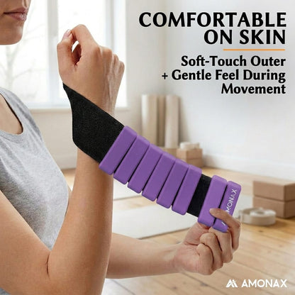 Adjustable Wrist Weights for Yoga, Walking & Home Workout - – 1lb/2lb Pair