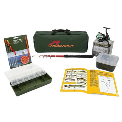 Junior Beginner Fishing Kit with Rod and Reel