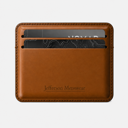 Jefferson Menswear Leather Card Holder