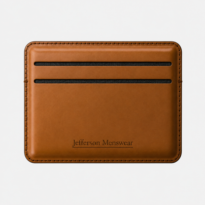 Jefferson Menswear Leather Card Holder
