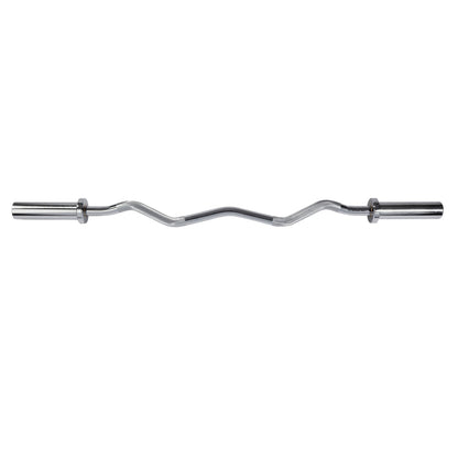 Olympic EZ Curl Bar & Tri-Grip Plates Bundle