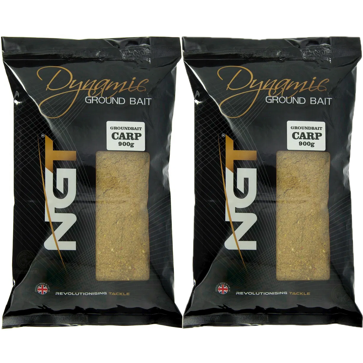 2x NGT Dynamic Carp Groundbait 900g Bags
