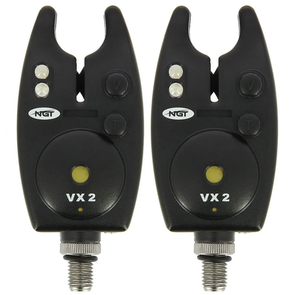 NGT Twin VX2 Bite Alarm Set With Indicators