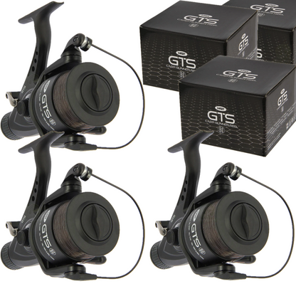 3x NGT GTS 60 Carp Runner Reels
