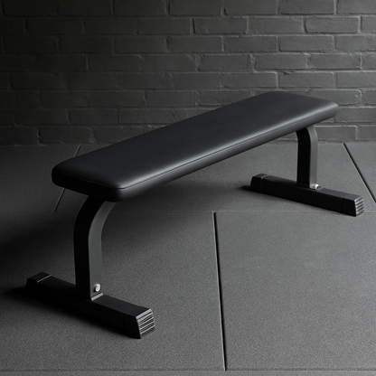 Equipped Gym Flat Weight Bench