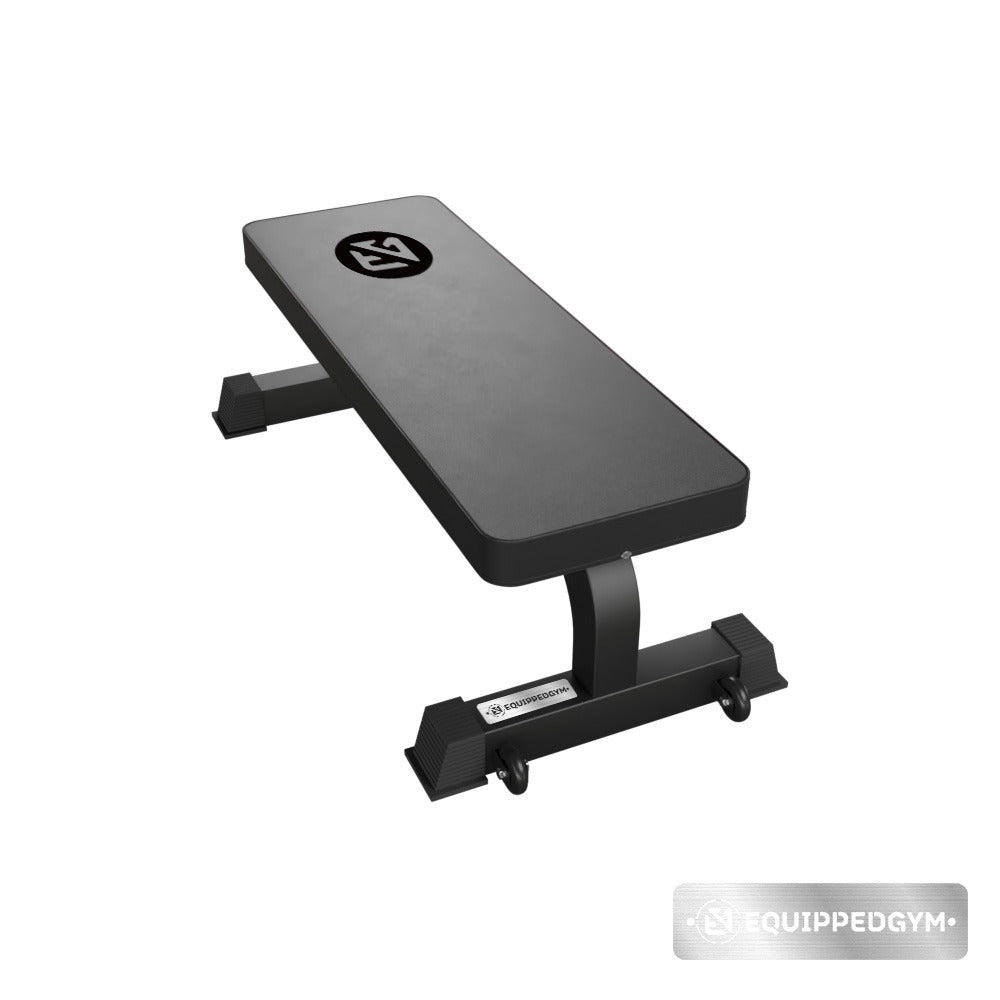 Equipped Gym Flat Weight Bench