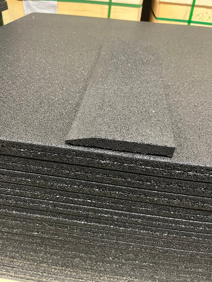 Rubber Gym Flooring Edge Ramps