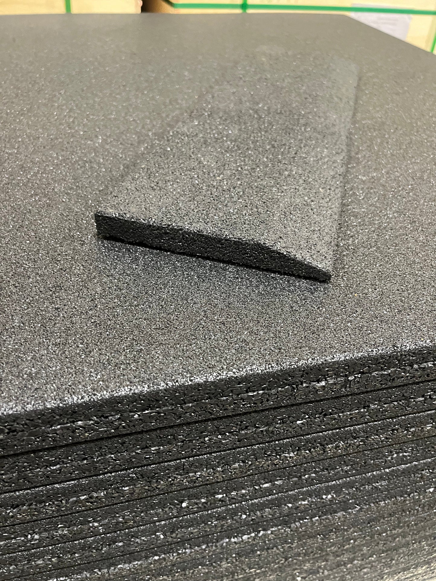 Rubber Gym Flooring Edge Ramps