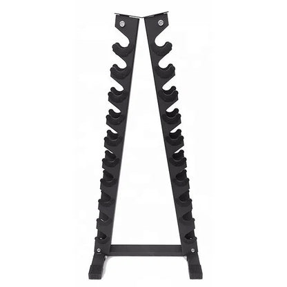 10-Tier Vertical Dumbbell Storage Rack