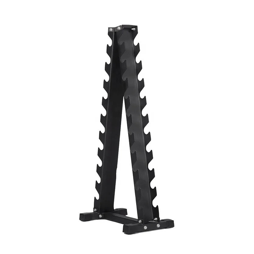 10-Tier Vertical Dumbbell Storage Rack