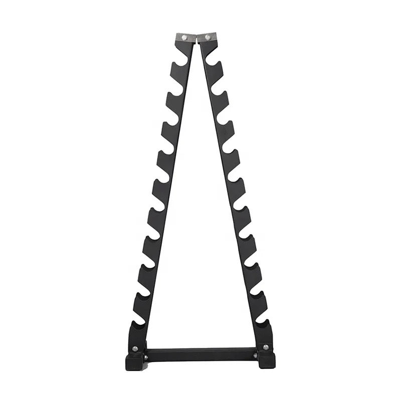 10-Tier Vertical Dumbbell Storage Rack