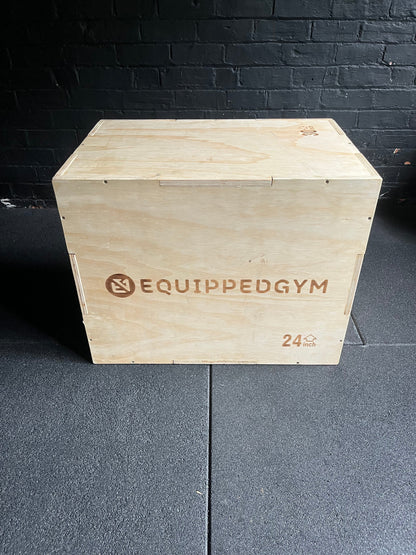 Wood Plyo Box 3 in 1