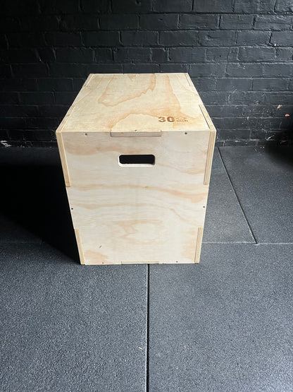 Wood Plyo Box 3 in 1