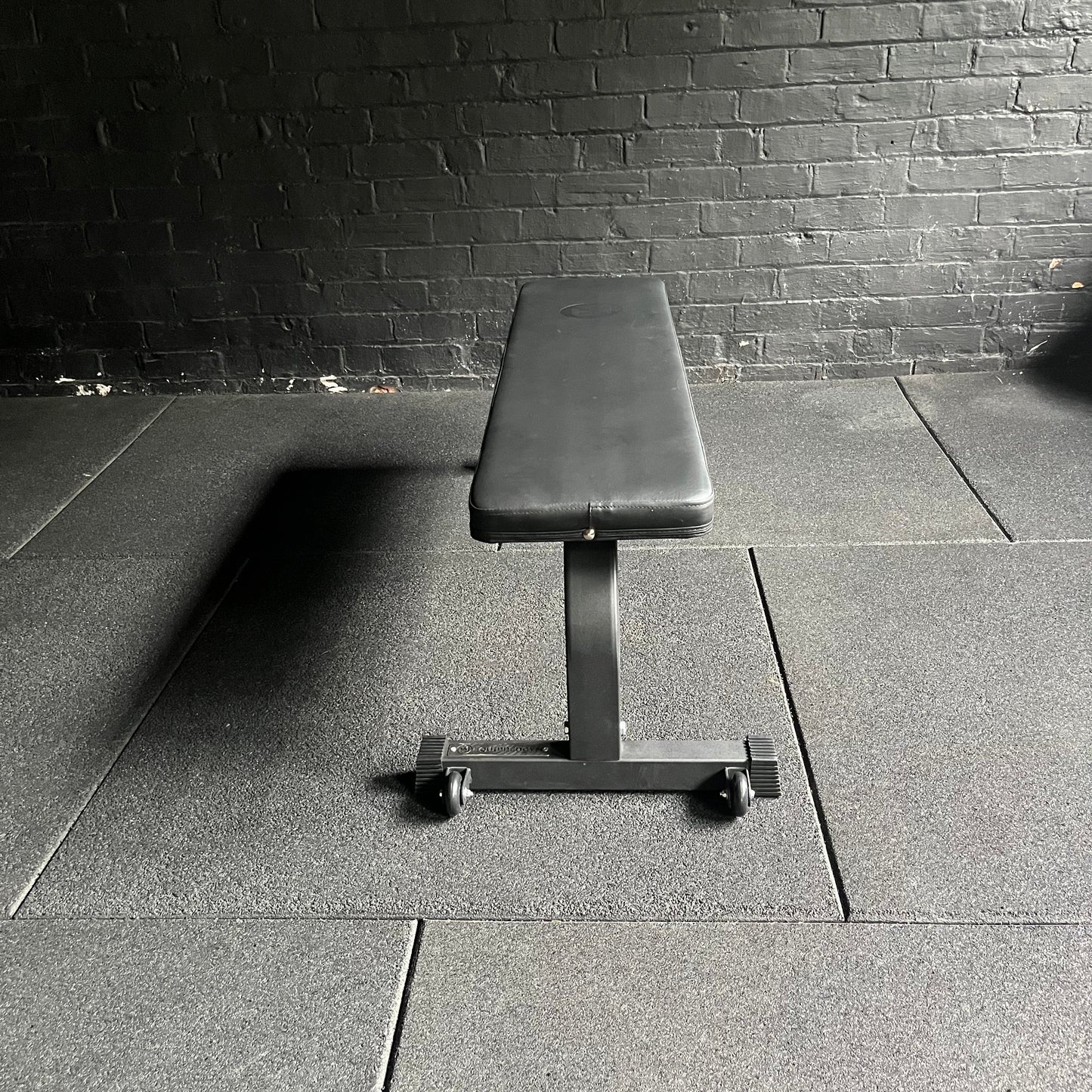 Equipped Gym Flat Weight Bench