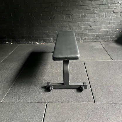 Equipped Gym Flat Weight Bench