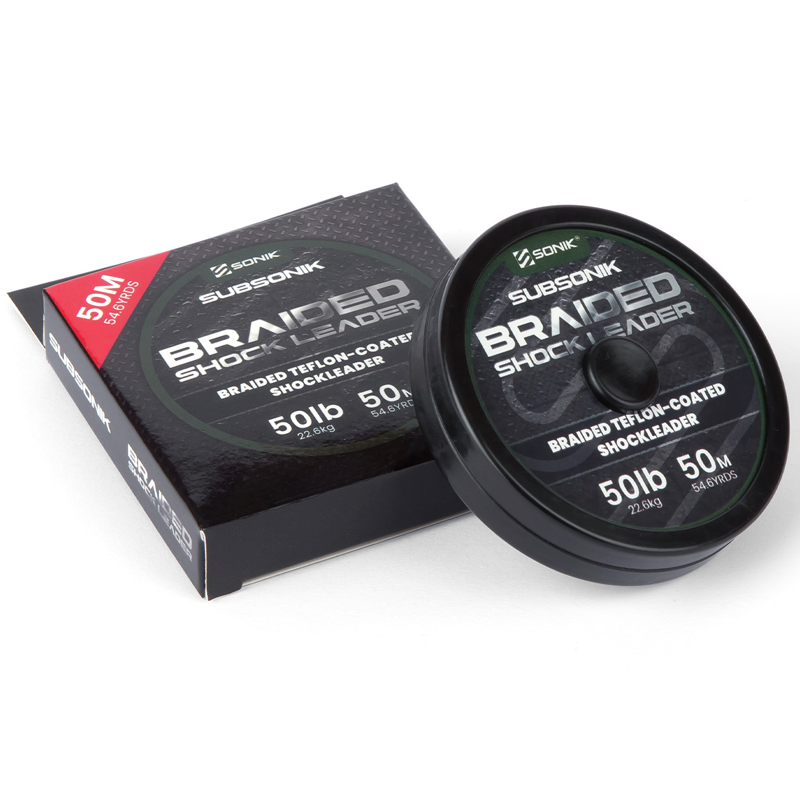 Sonik Subsonik Braided Shock Leader - 50lb