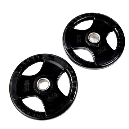 Olympic Rubber Tri-Grip Weight Plates