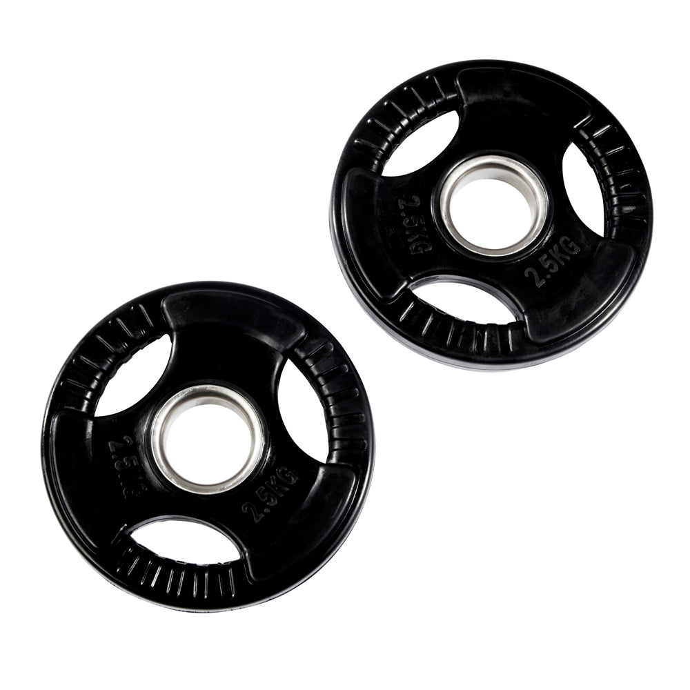 Olympic Rubber Tri-Grip Weight Plates