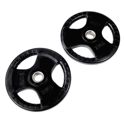 Olympic Rubber Tri-Grip Weight Plates