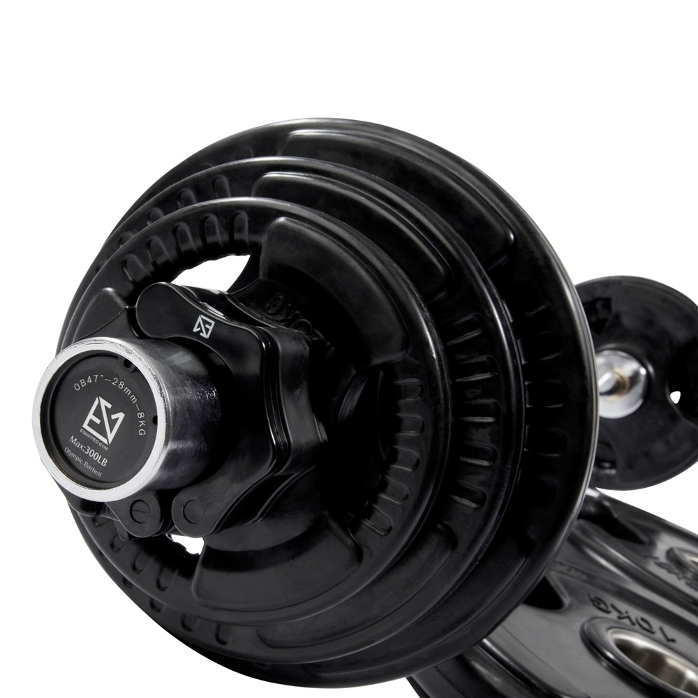 Olympic Rubber Tri-Grip Weight Plates