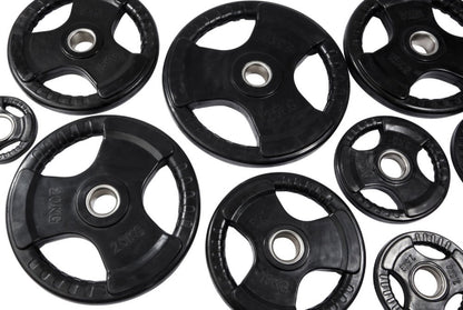 Olympic Rubber Tri-Grip Weight Plates
