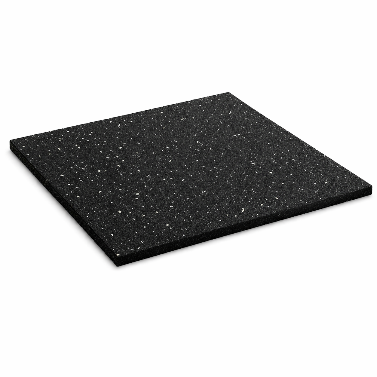 White Fleck Rubber Gym Flooring Mats 1m2