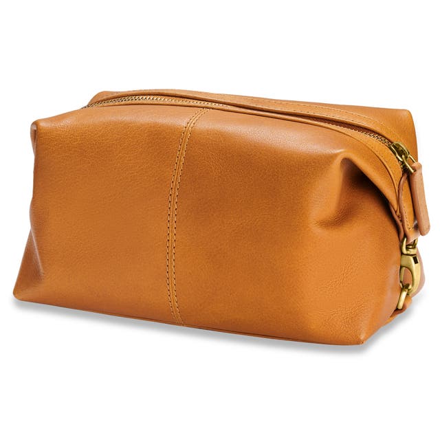 Jefferson Menswear Leather Toiletry Bag