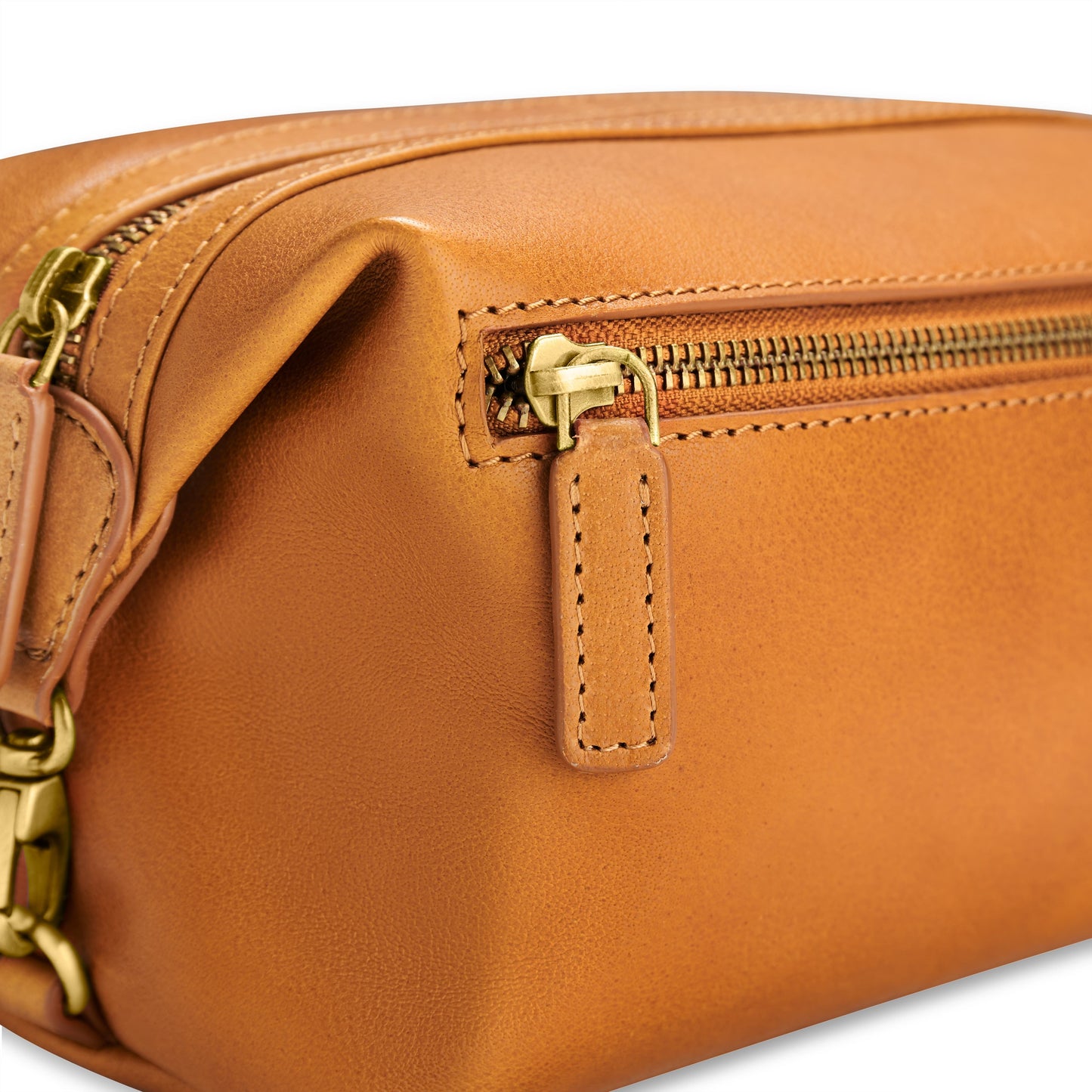 Jefferson Menswear Leather Toiletry Bag
