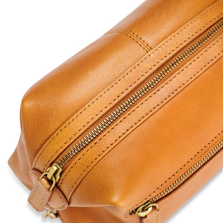 Jefferson Menswear Leather Toiletry Bag