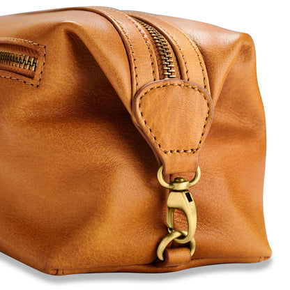 Jefferson Menswear Leather Toiletry Bag