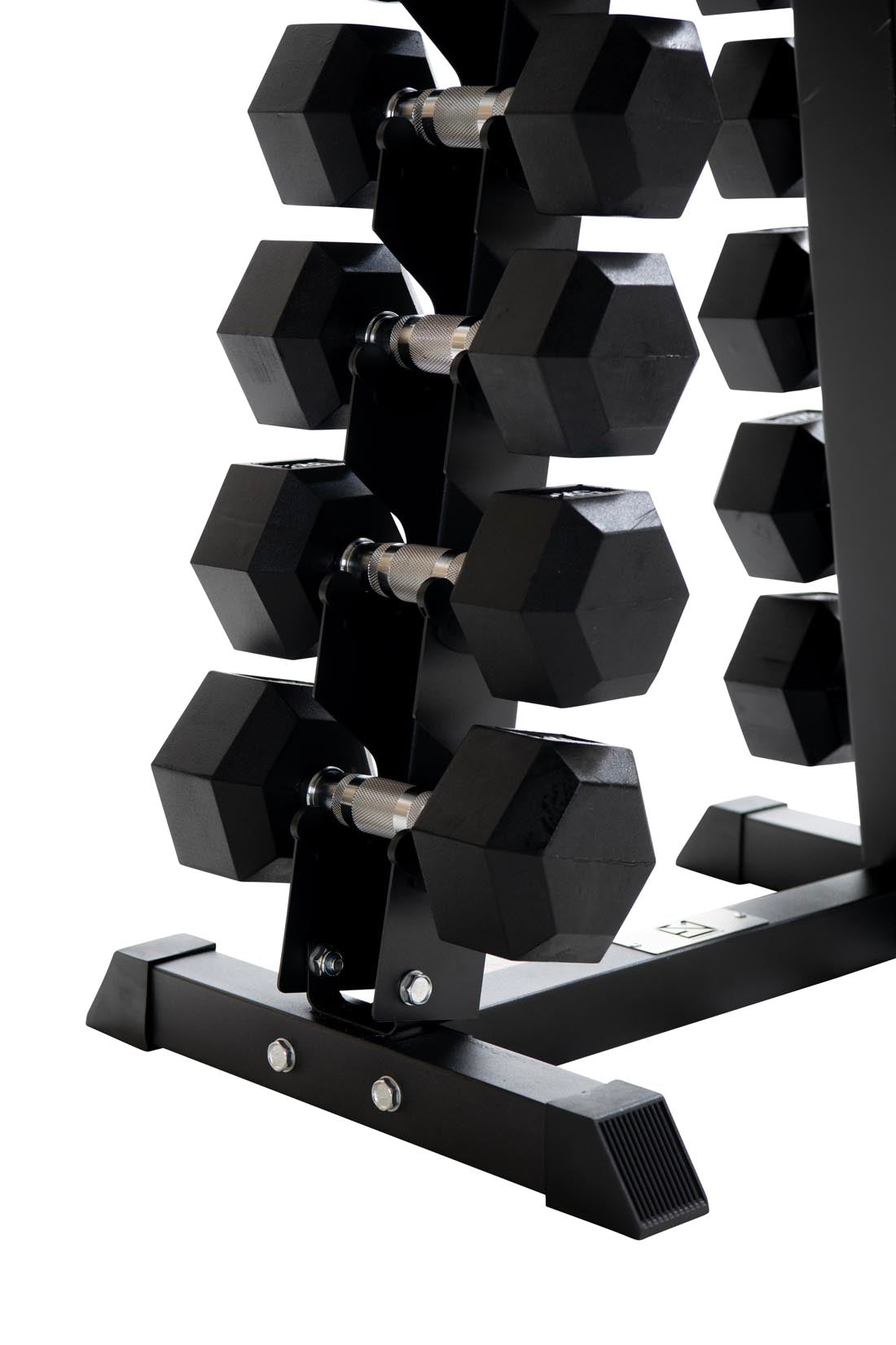 10-Tier Vertical Dumbbell Storage Rack