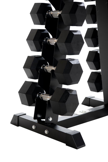 10-Tier Vertical Dumbbell Storage Rack