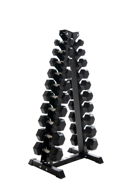 10-Tier Vertical Dumbbell Storage Rack