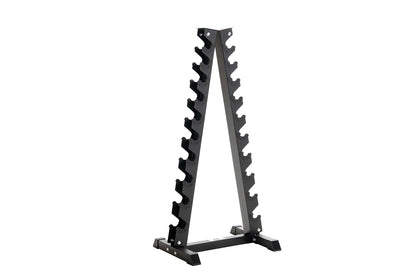 10-Tier Vertical Dumbbell Storage Rack