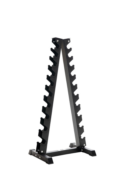 10-Tier Vertical Dumbbell Storage Rack