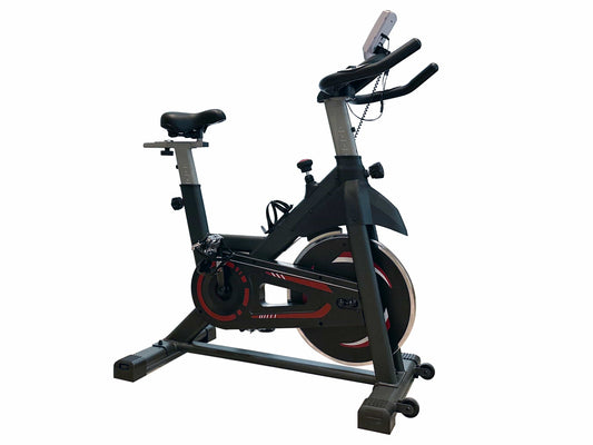 Indoor Spin Exercise Bike – Adjustable Resistance and Performance Monitoring