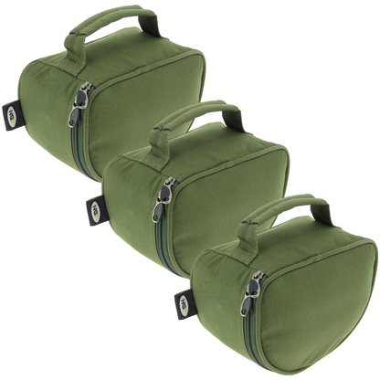 3x NGT Deluxe Reel Cases
