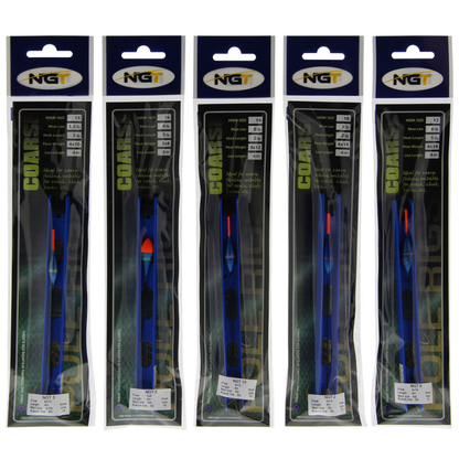 12 x Assorted NGT Pole Float Rigs