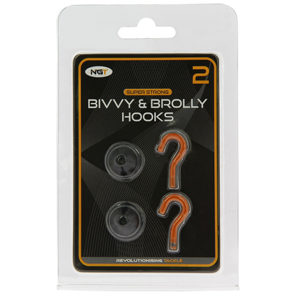NGT Bivvy Hooks (Twin Pack)