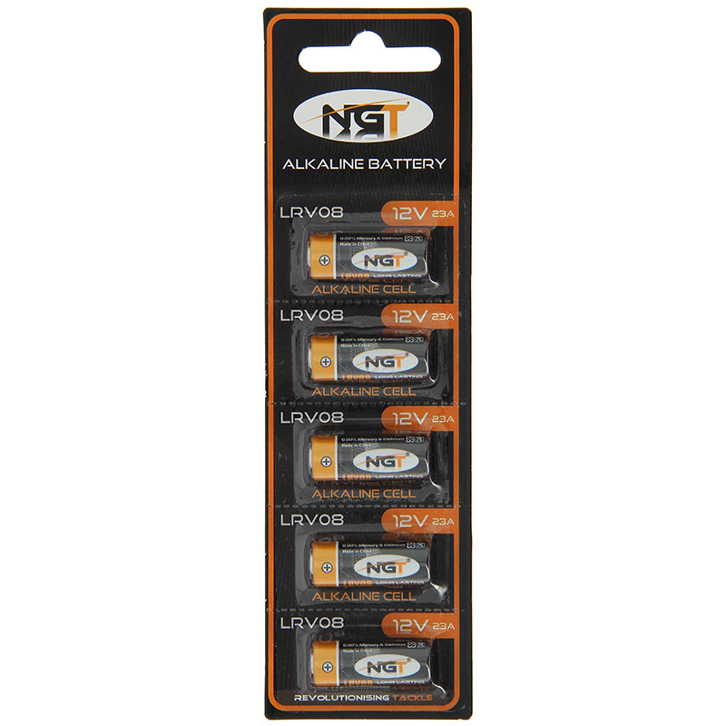 NGT LRV08 Batteries (For NGT Bite Alarms)