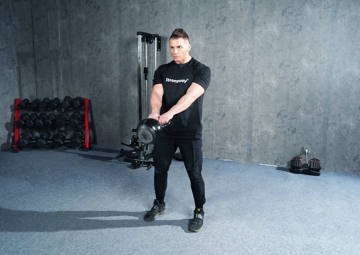 Strongway 18KG Adjustable Kettlebell