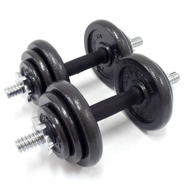 Strongway 20KG Chrome Dumbbells Adjustable Weight Set