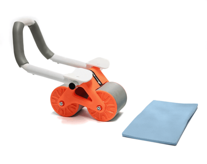 Strongway Abs Roller Wheel with Knee Pads