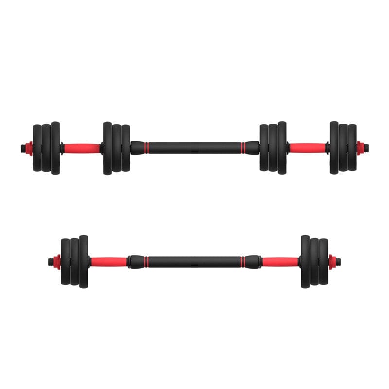 STRONGWAY™ Adjustable 6 in 1 Dumbbell Barbell Kettlebell Push Up Set - 20KG 30KG 40KG SETS